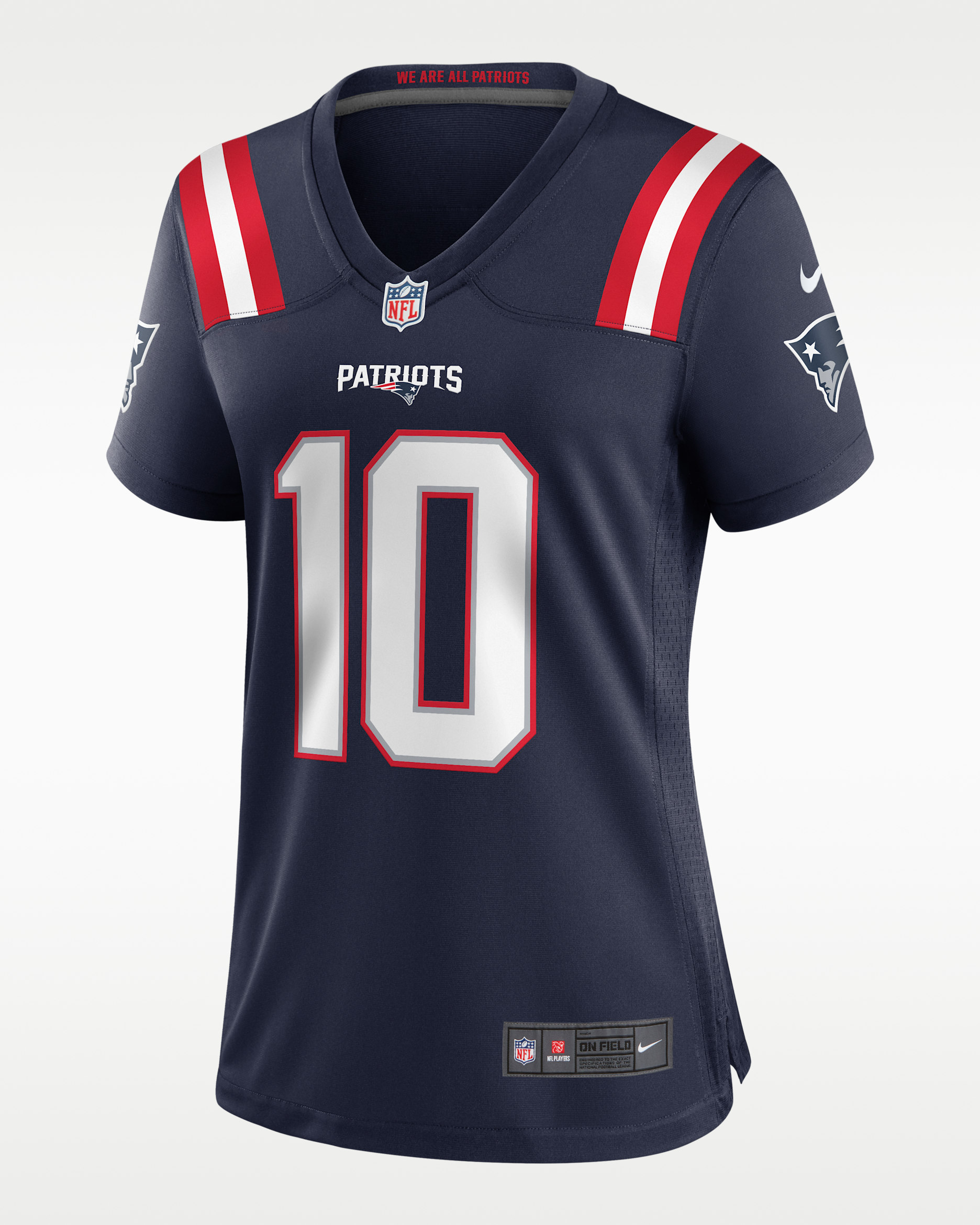 Drake Maye New England Patriots Women's Nike NFL Game Jersey. Nike.com